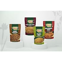 SAMRAT| Assorted Combo Pack of 4 | SING BHUJIA (Tasty Peanuts ...