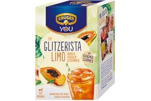 Krüger You Glitzerista Limo Papaya - Pfirsich - Geschmack 200g