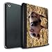 Produktbild Stuff4® PU-Leder Hülle/Case/Brieftasche für Apple iPad 9.7 (2017) Tablet/Ferkel/Schwein Muster/Niedlich Haustiere Kollektion