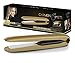 Carmen by Samantha C81026 Cordless Rechargeable Hair Straighteners with Keratin Protech, 20 W - Gold