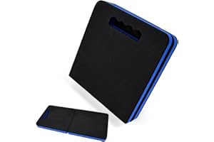 Byfoyif Coussin Genoux Travail en EVA, Repose Genoux Jardin Pliable, Protection Genou Travail 3,1 cm d'Épaisseur, Genouillère Jardinage au Sol avec Poignée, pour Bricoleurs Jardiniers Réparateurs