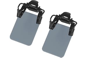 DONGKER Internationaler Standard Shooting Glasses Eye Patch, 2 Stück Schießbrille Sportschützen Aufnäher, Bogenschießen Zielhilfe für Schießbrillen