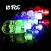 Price comparison product image OSYARD 10PCS LED Light Up Flashing Finger Rings Glow Party Favors Kids Children Toys (Random)