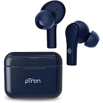 pTron Bassbuds Tango In-Ear TWS Earbuds, TruTalk AI-ENC Calls ...