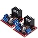 Produktbild PChero 2Packs L298N Motorantrieb Controller Board Modul, Dual H Brücke DC Stepper Für Arduino Smart Car Robot