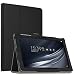 Produktbild Infiland ASUS ZenPad 10 Z301 2017 Hülle,Ultra Dünn Folio Smart-Muschel PU Leder Ultra Schlank Superleicht Ständer Smart Folio Cover Schutzhülle Etui Tasche für ZenPad 10 Z301 2017 Tablet-PC (mit Auto Schlaf / Wach Funktion)(Schwarz)