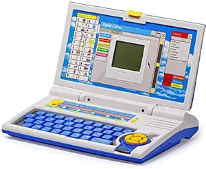 Incarnation Kids Laptop English Learner Computer for Kids, Tablets Notebook 22 Activities & Games Including Mouse for 3 to 12 Year Old Kids 20 Activity Laptop Birthday Gifts (New Kids Laptop)