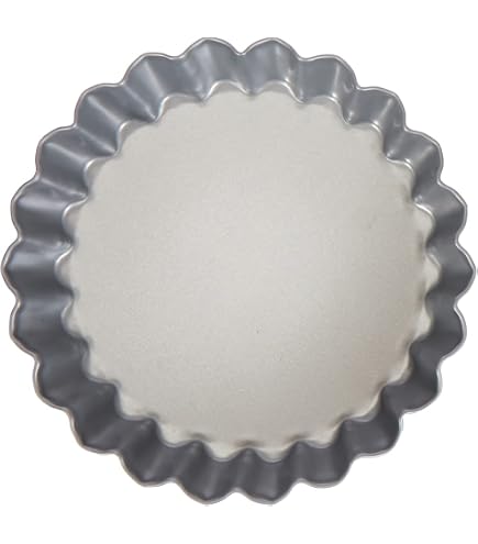 Moules à Tarte Guardini Rossana 2.0 - Lot De 4 - Acier Anti-Adhésif Double Couche - 12cm