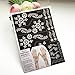 HENNA TATTOO STENCILS s318 Large Sheet Indian Mehndi Stencills - single use - suitable for Henna Tattoo Glitter Tattoo and Airbrush Tattoo