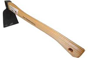 Zappa da giardino SHW-FIRE - Zappa Harzer forgiata in metallo, lama affilata, manico da 45 cm incluso, ideale per lavori di giardinaggio