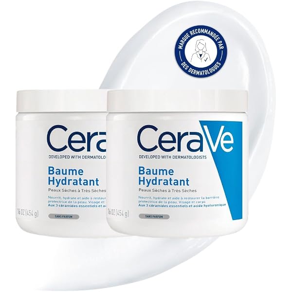CeraVe Duplo Creme | 2 X 370 G Tiegel | Feuchtigkeitsspendende Hautpflege