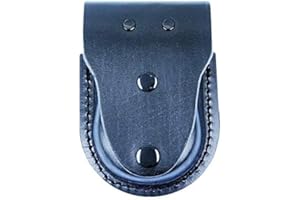 ‎OBRAMO Handschellen Holster aus Leder für Polizei Security hochwertige Verarbeitung