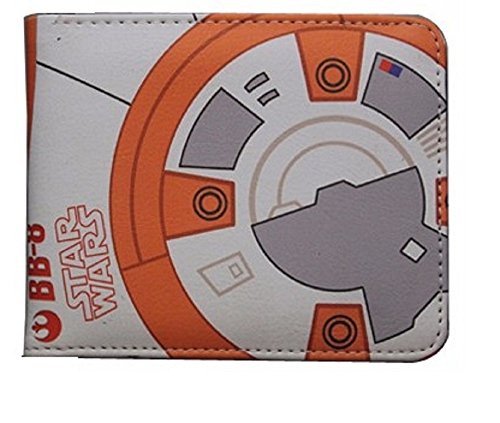 Preisvergleich Produktbild Brieftasche Star Wars BB8 Logo Orange Weiß