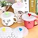 Produktbild Bluelover Liebe Form Silikon Kaffeebecher Tasse Deckel Abdichten Staub Beweis Auslaufsichere Becher Abdecken - Lila