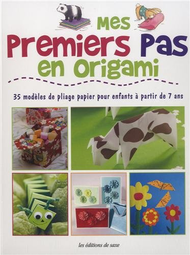 couverture de : Mes premiers pas en origami