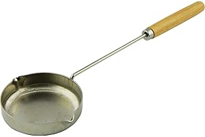 Prince August Hobby Casting Metal Ladle with Wooden Handle PA2042