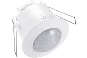 LUX GENERAL LIGHTING Recessed 360 Degree PIR 1200w Ceiling Occupancy Motion Sensor Detector Light Switch