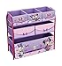 Disney Minnie Mouse Metal Frame Multi Bin Toy Organiser