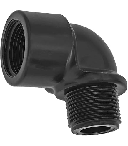 MegaHaustechnik Schlauchtülle 25 Mm – Aus PP, Mit Überwurfmutter 1 1/4 Zoll IG, Für Trinkwasser & Garten