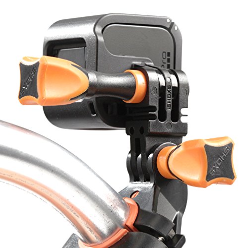 iSHOXS Bike Mount, ideale Montagebasis für GoPro Actioncams zur Anbringung an Karts, Motorrädern, Überrollbügeln oder Fahrradlenker - 5