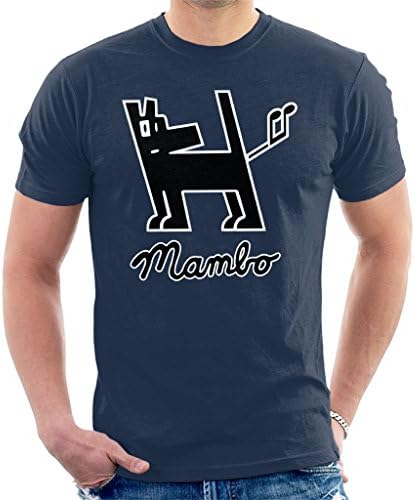 Mambo Dog Nut Black Men's T-Shirt