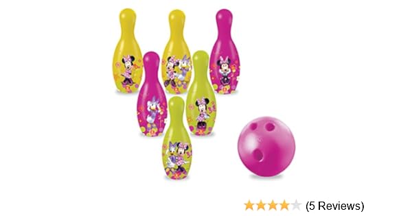 minnie mouse bowling set
