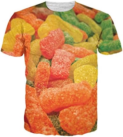 Rageon Men's Sour Patch Kids T-Shirt LG Multi