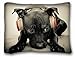 Produktbild Decorative Standard Pillow Case Animals Dog Headphones Red Dr.Dre Monster Beats Beautifully 20"*26" One Side