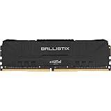 Crucial Ballistix 3200 MHz DDR4 DRAM Desktop Gaming Memory 8GB CL16 BL8G32C16U4B (Black)