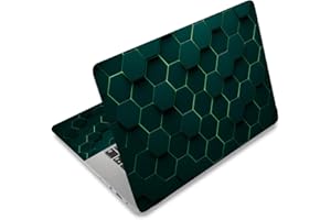 PLIGREAT 15 Inch Laptop Skin Stickers Cutable Universal Size Fits 12" 13" 13.3" 14" Laptop Removable Waterproof Notebook Art Decals PC Protector Cover Sticker, Technology Hive