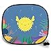 Produktbild 123T Sunshades Ani-Mates Auto-Sonnenblende, unter dem Meer Puffer Fisch Sonnenblende, Sonnenschutz, Design X 2