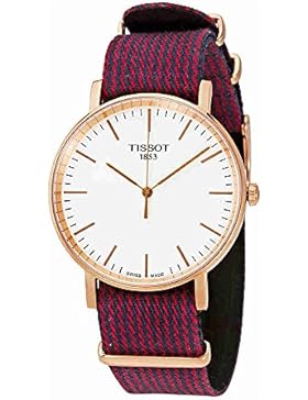 TISSOT HERREN-ARMBANDUHR 38MM ARMBAND TEXTIL GEHÄUSE QUARZ T1094103803100