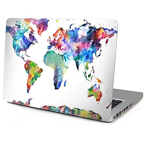 Vococal® PVC Vollflächiger Schutz Computer Skin-Aufkleber für Apple MacBook Air 12 Zoll A1534, Bunte Kartenstil