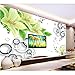 Produktbild Mddrr Kundenspezifisches3d Papel-Kreis und Lilien-Blumenwandgemälde für die Tapete der Wohnzimmerschlafzimmer-Hintergrundwand wasserdichte - HD Druck - Modern dekorativ - Natur-250x175cm