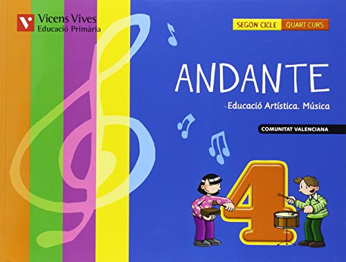 Andante 4 Llibre + CD Comunitat Valenciana
