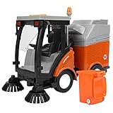【Seguro para niños】 Nuestro modelo de automóvil de saneamiento está hecho de plástico ABS ecológico, que es grueso, seguro y no tóxico. Resistente a caídas y resistente a impactos para uso a largo plazo.