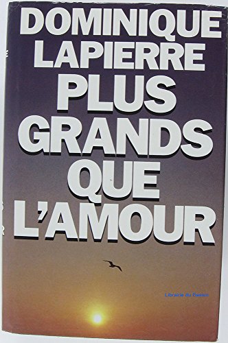 couverture de : Plus grands que l'amour