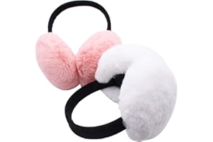 Abcsea 2 pezzi paraorecchie invernali donna, paraorecchie uomo, paraorecchie caldi invernali, Paraorecchie da donna, Earmuffs Invernali