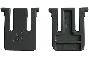 BAAQII - Juego de 2 Patas de Repuesto para Teclado Logitech K270, K260, K275