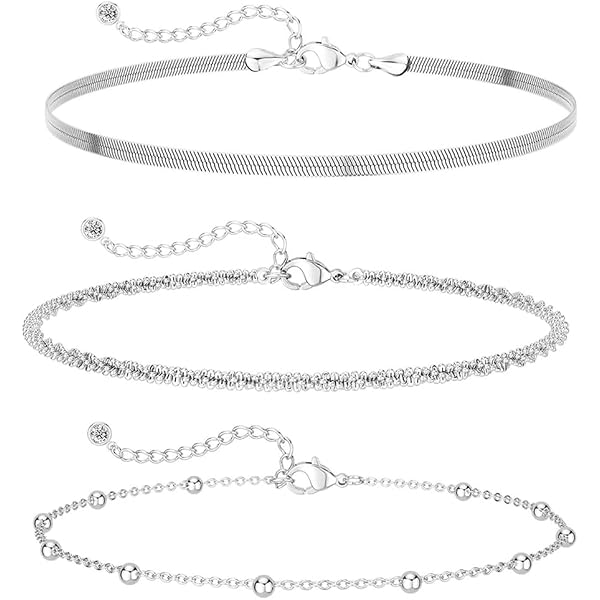 Bracciale Donna In Acciaio Inossidabile Con Perle A Cuore, Regolabile 19 Cm + Catena 5 Cm, Colori Argento, Oro, Rosa, Regalo Per Natale E Festa Della Mamma - 2