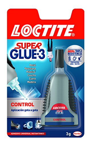 Loctite Super Glue-3 Control  adhesivo universal instant  neo  gota a gota  3gr