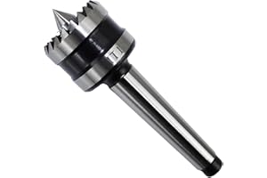 YUETTYY Woodworking Machines Centre Spindle,Multitooth Woodworking Lathe Drive Center Spindle MT1or MT2,for Wood and Metalworking Lathe Woodworking Thimble (MT1)