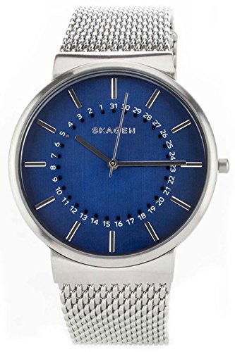 Skagen Herren-Armbanduhr Analog Quarz Edelstahl SKW6234