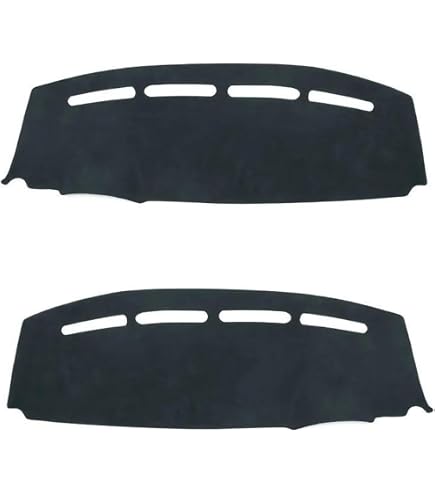 Black Dash Mat For Ford Fiesta MK7 2009-2015 Dashmat Dashboard Cover Non-slip AU | Australia - 6