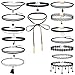 Produktbild  Loveso  Damen Schmuck 15 Piece Set Stretch Velvet Classic Gothic Tattoo Lace Choker Choker/Necklace for Women Girls Ladies