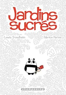jaquette livre Panda jardins sucrés