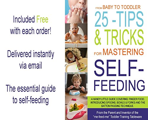 Baby & Kleinkind Teller / Schüssel – Das Smart-Design hilft Ihrem Kind nachweislich, selbständig zu essen. „me-feed-me“ Baby Teller von Salmon Luke - 7