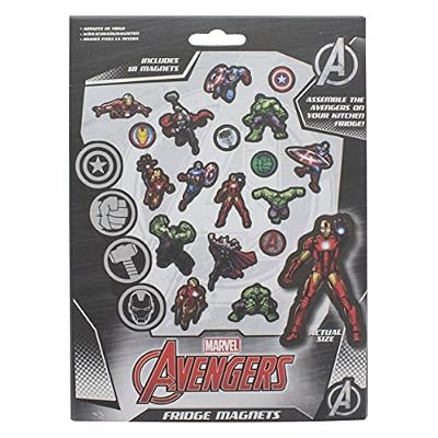 Marvel Réfrigérateur Aimants, Multicolore