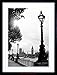 Produktbild PHOTO DT RIVER THAMES BIG BEN SOUTH BANK B&W FRAMED PRINT F97X3241