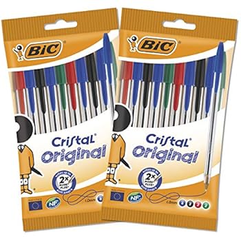 Stylo Bille CRISTAL SOFT Pointe Moyenne 1,2 Mm Encre Bleue BIC - La Poste